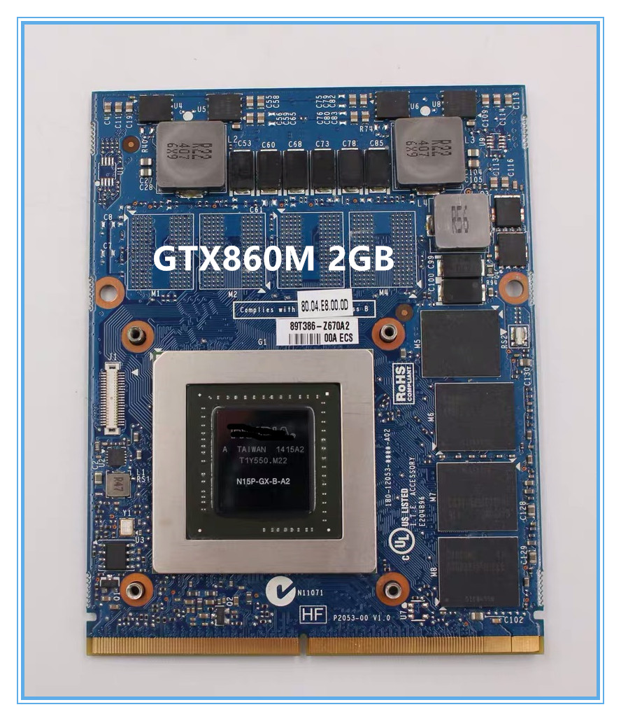 GTX860M GTX 860M N15P-GX-B-A2 2GB  ׷ VG..
